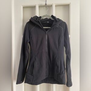 Zip up hooded sweatshirt
